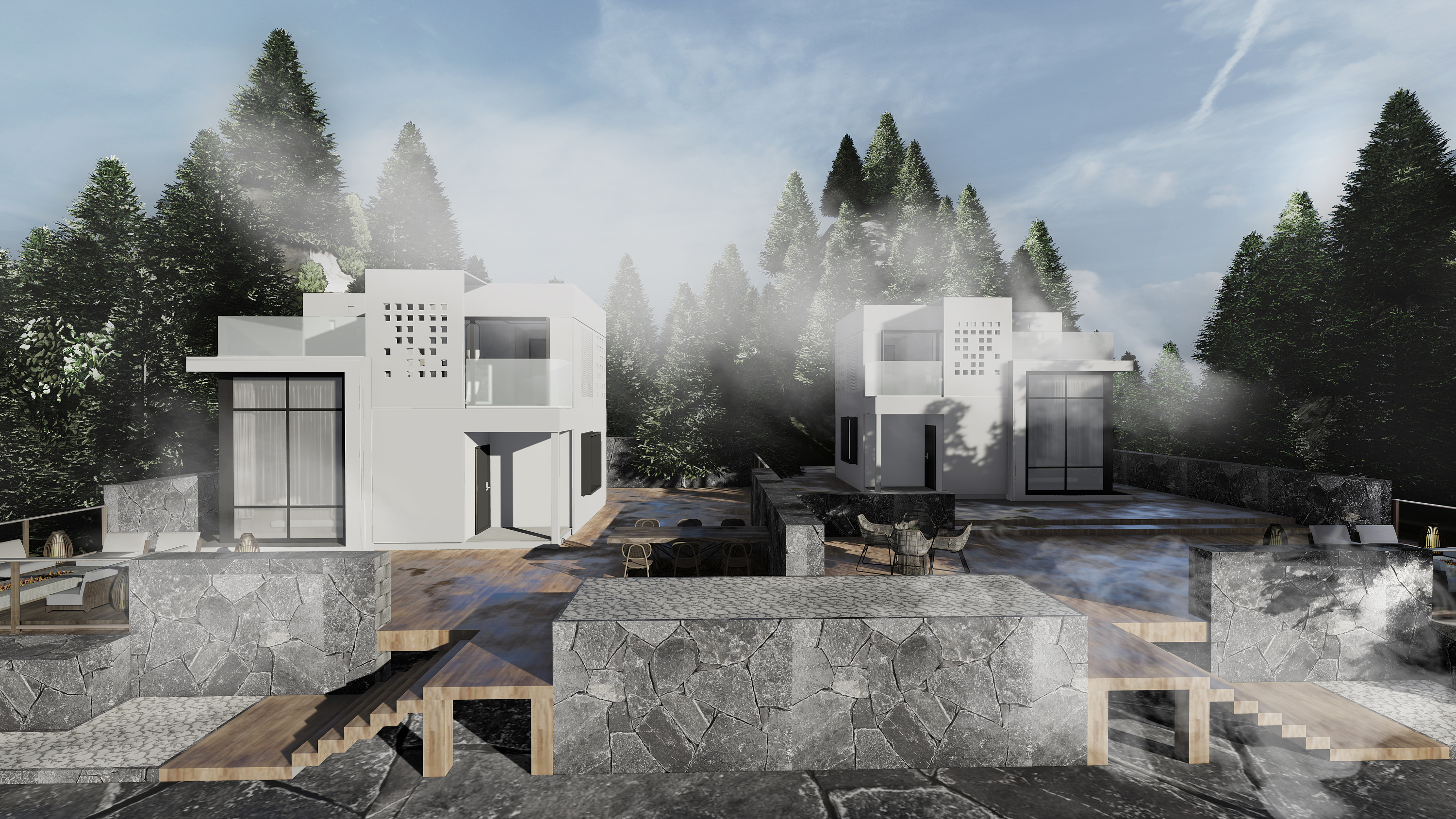 民宿 新作|空间|建筑设计|艺术家是个大笑话 - 原创作品 - 站酷