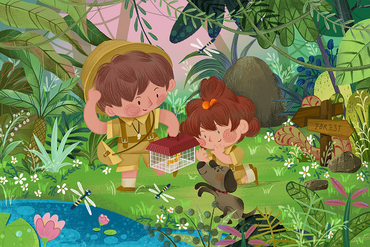 拼图| 丛林探险