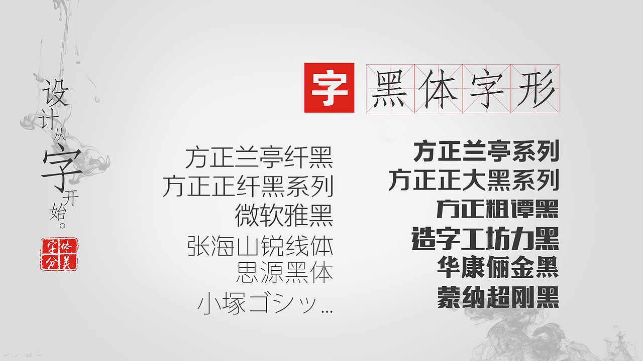 分享字体的选择（图ZMzE2MTg1NjQ=） - PPT/Keynote - 站酷设计师夏天发呆原创素材 - 站酷ZCOOL