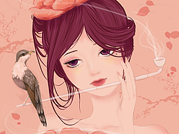 美人與煙