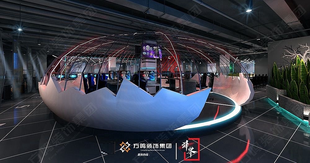 极星电竞馆装修设计效果图