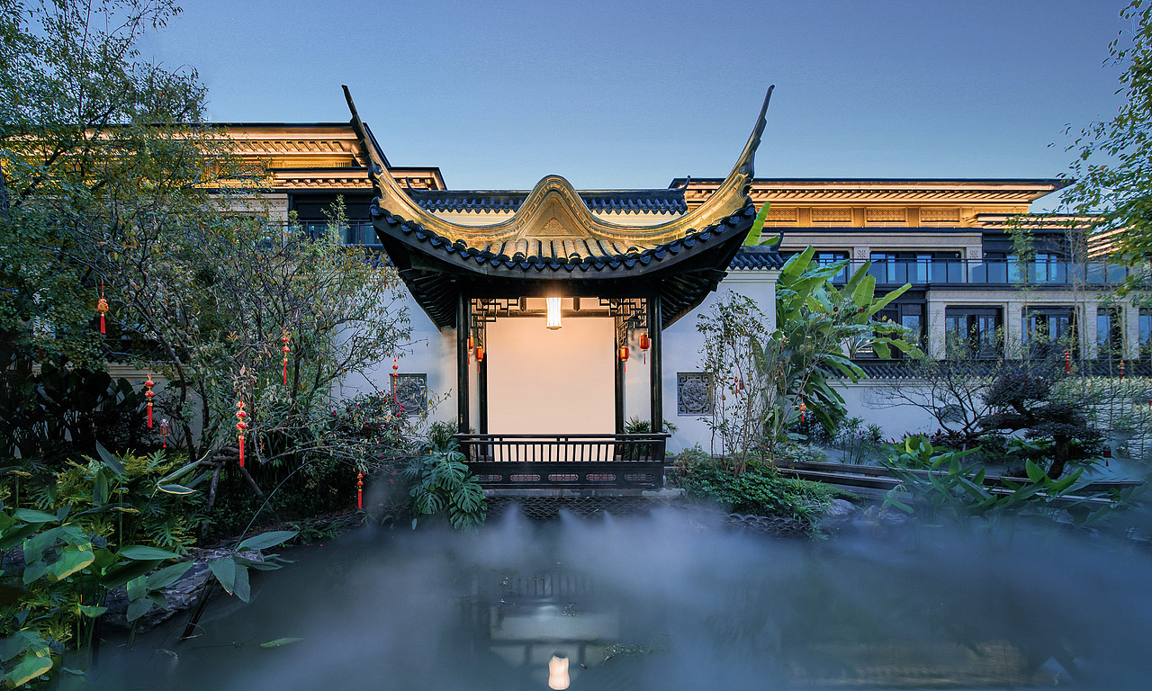 建发央著大区景观摄影（图ZMjUwOTg1MTA0） - 环境/建筑摄影 - 站酷设计师微光空间景观摄影原创素材 - 站酷ZCOOL