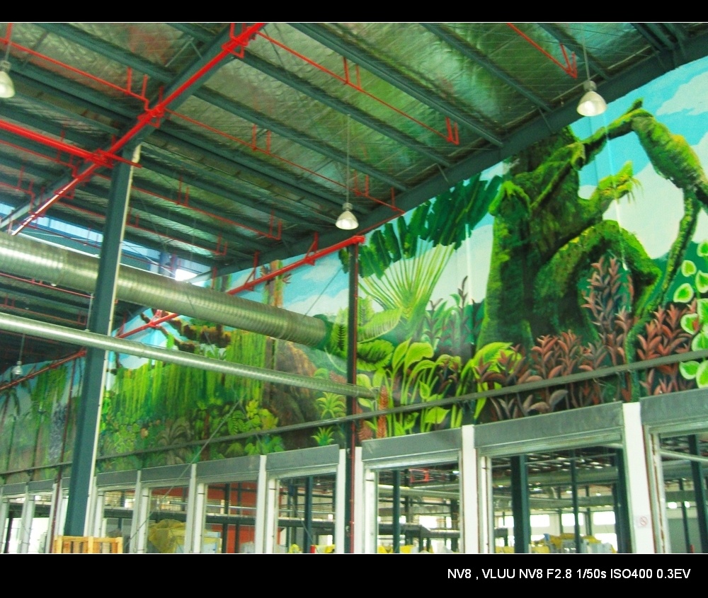 宁波某集团公司的厂房绘画~~~|插画|商业插画|verax6 - 原创作品