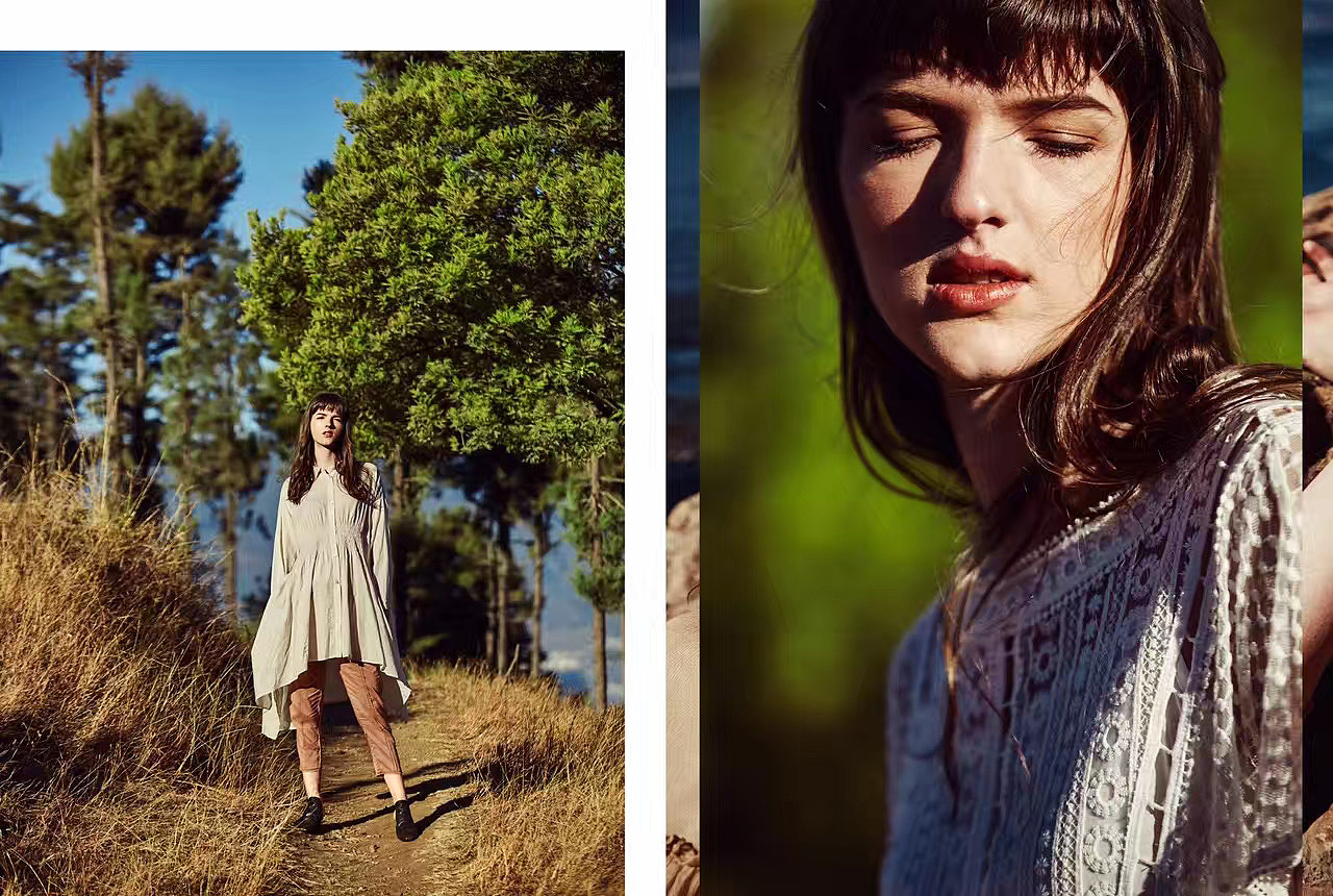 外景服装拍摄,小众女装|模特拍摄