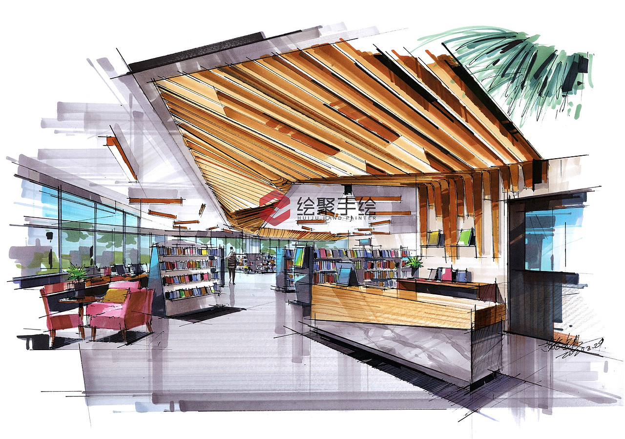 绘聚室内马克笔最新图纸