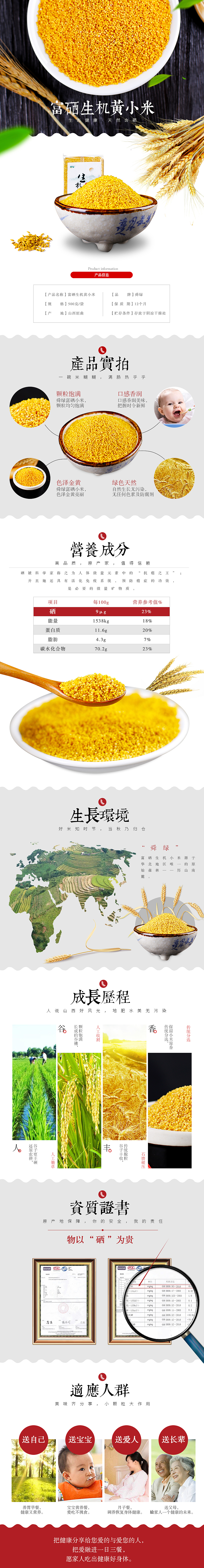 黄小米详情页（图ZOTYyMDc2ODg=） - 电商 - 站酷设计师爱青青丶原创素材 - 站酷ZCOOL