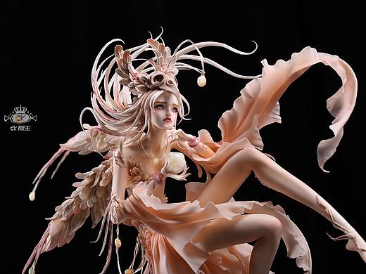 SK糖王 | 翻糖人偶作品 《精卫》