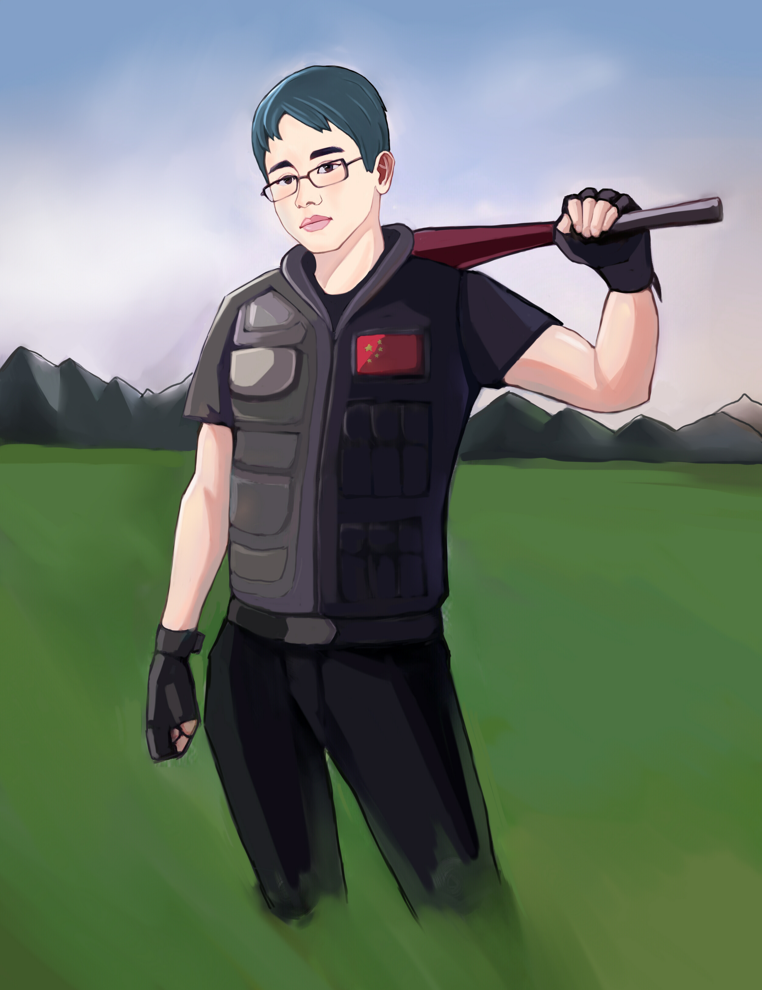 和谐社会新青年|插画|插画习作|史蒂芬荪 - 原创作品 - 站酷 (zcool)