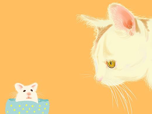 仓鼠和猫（个人主页-ZMjU2MDIxNTI=） - 创作习作 - 站酷设计师Lihanan原创素材 - 站酷ZCOOL