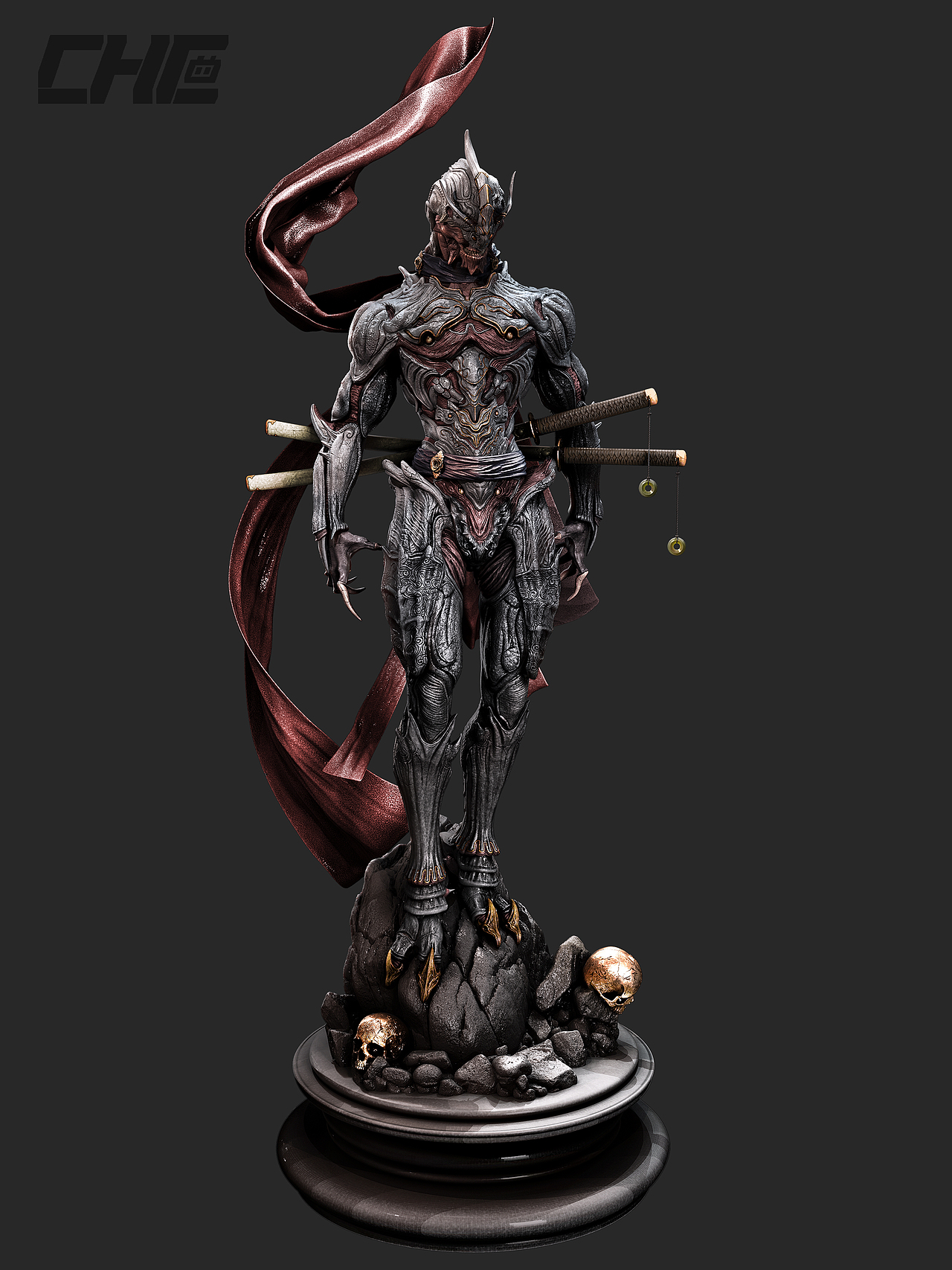 修罗之道（图ZMzE1MjU1NjU2） - 人物/生物 - 站酷设计师老曾模型原创素材 - 站酷ZCOOL