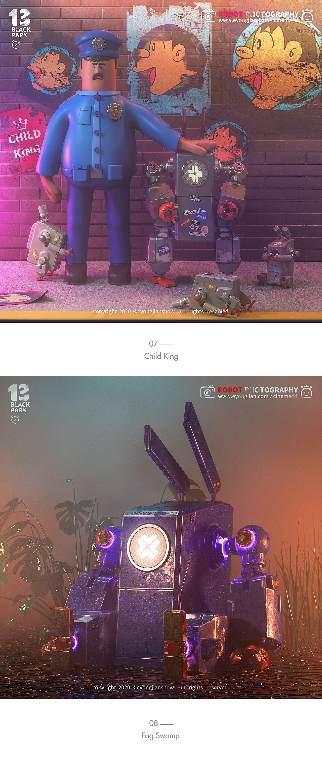 C4D 2020年终总结(图ZMjQyNDc0NTI4) - 其他三维 - 站酷设计师恶赖原创素材 - 站酷ZCOOL