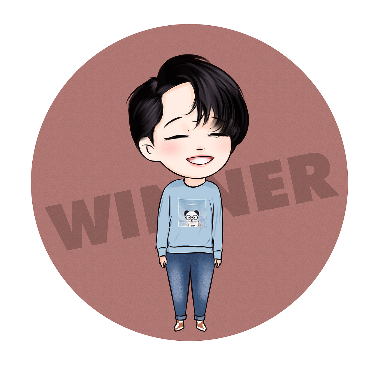 WINNER 五小只Q版（图ZNjk3Njc3ODA=） - 创作习作 - 站酷设计师蚯蚓蚯蚓我是乌龟原创素材 - 站酷ZCOOL