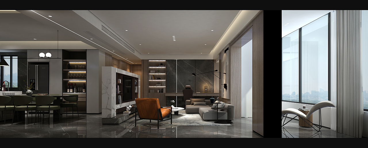 广州市 | 招商雍景湾 私宅空间设计（图ZMjc0OTY3NDg4） - 家装设计 - 站酷设计师林魂设计原创素材 - 站酷ZCOOL