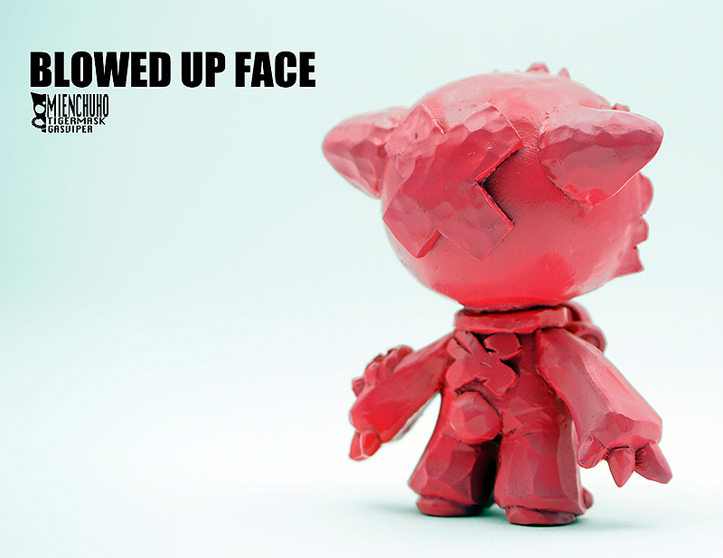 [瓦斯蛇制造]MIENCHUHO BLOWED UP FACE面具虎系列第三款作品-爆炸脸（图ZNjQyOTUyNzI=） - 手办/模玩 - 站酷设计师瓦斯蛇原创素材 - 站酷ZCOOL
