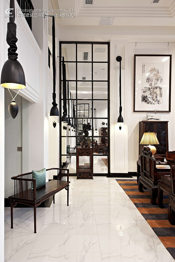 成都 / 艺和苑会所（图ZMTMxMTMzNTY0） - 环境/建筑摄影 - 站酷设计师彩翼建筑空间摄影原创素材 - 站酷ZCOOL