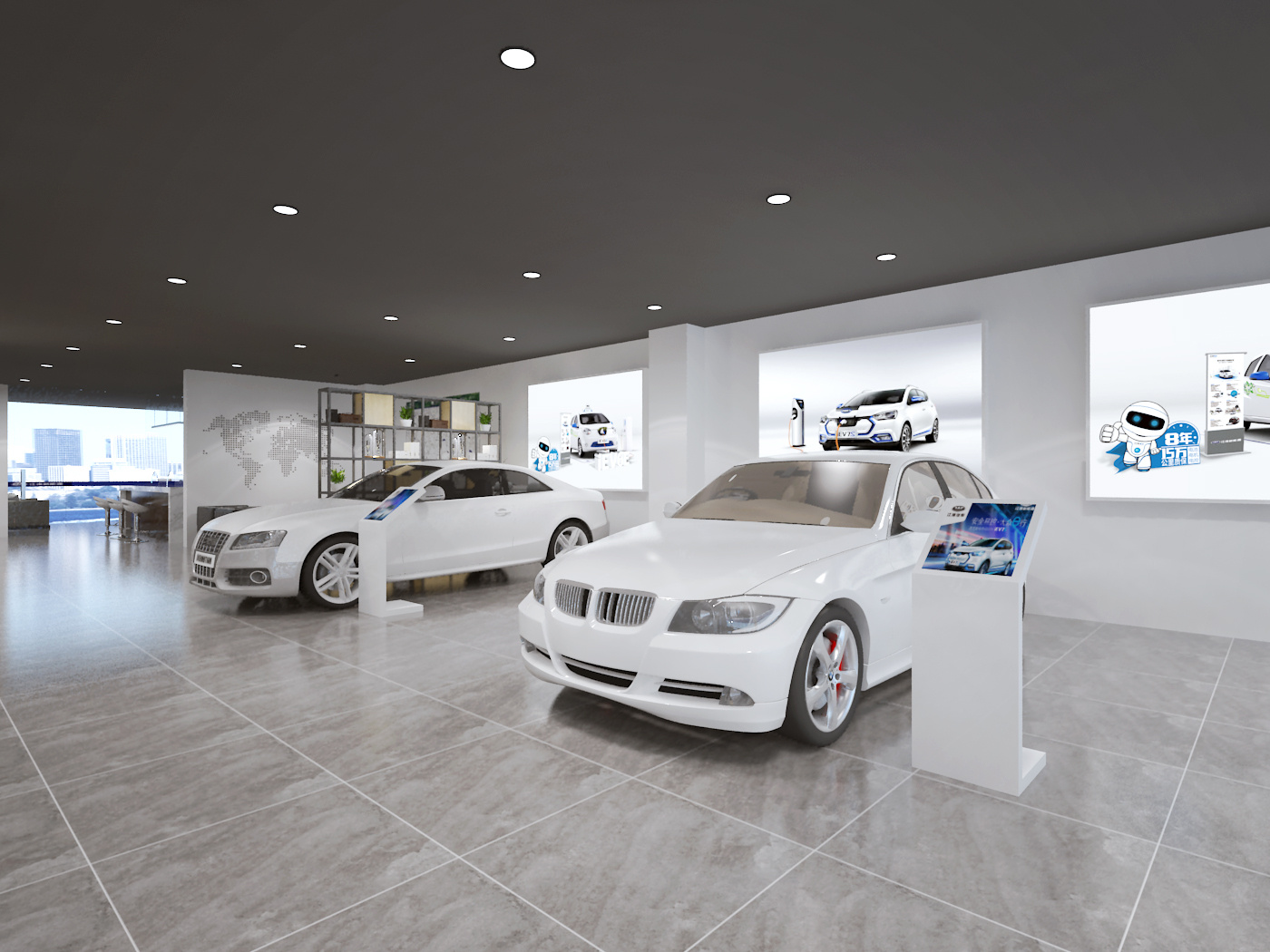 简单的汽车4s店