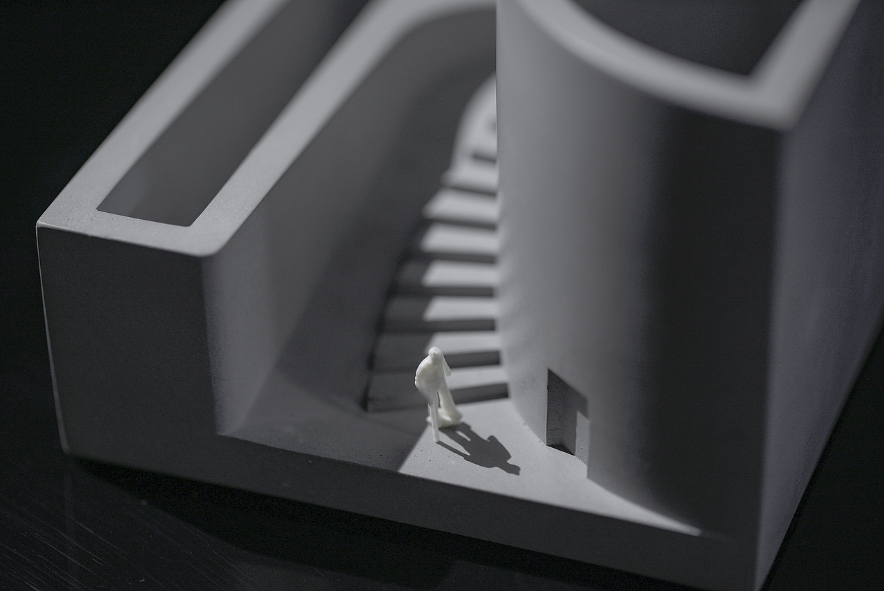 觉一清水混凝土微建筑摆件·梦想之城