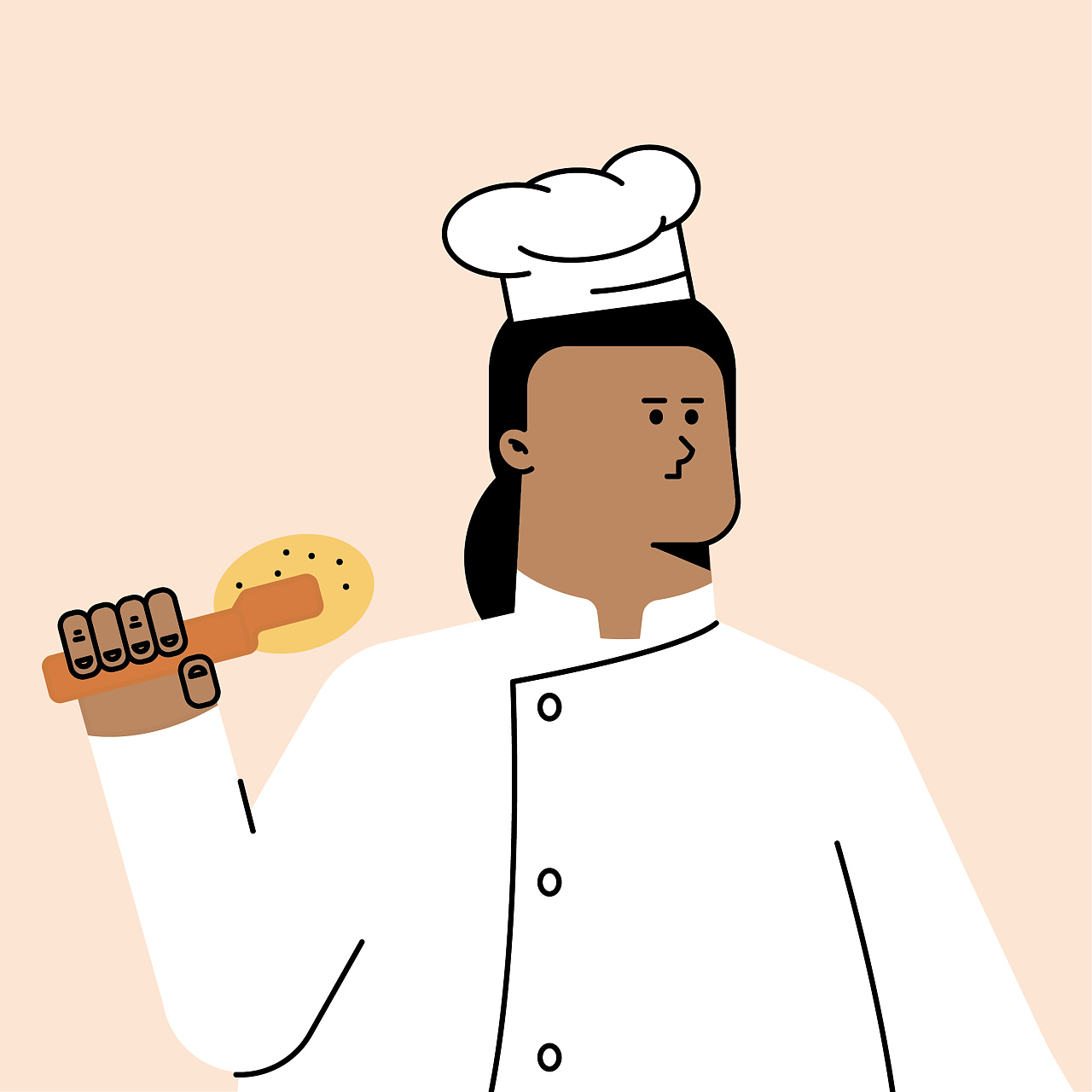 character design | a cook