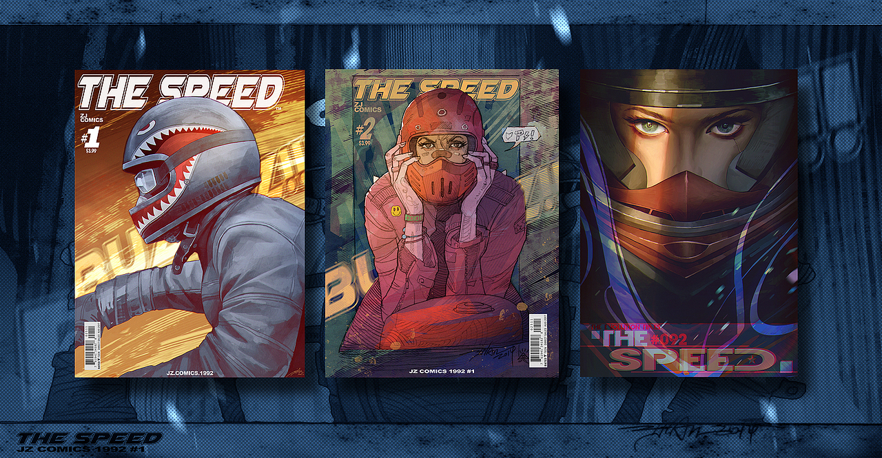 THE SPEED 2019（图ZMTQ2MDI0OTEy） - 创作习作 - 站酷设计师Robots_JERRY原创素材 - 站酷ZCOOL