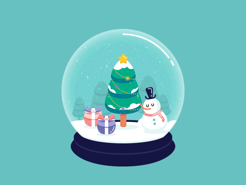 小雪人（图ZMTM2MDM4MDY0） - 动效设计 - 站酷设计师会飞的小崽鱼原创素材 - 站酷ZCOOL