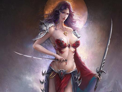 女角色插画练习