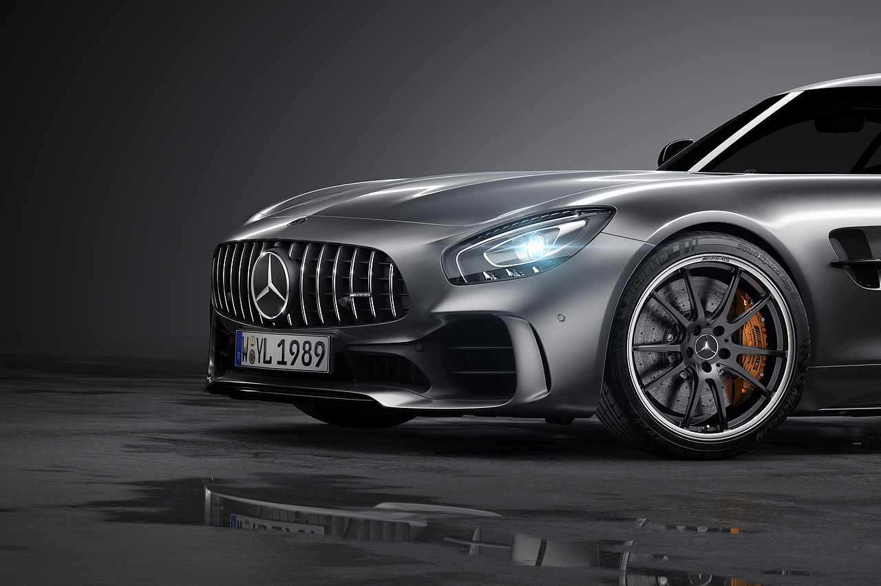 BENZ AMG GTR CGI - Exterior（图ZMTU0NTMxODA0） - 机械/交通 - 站酷设计师王小白_WhiteWang原创素材 - 站酷ZCOOL