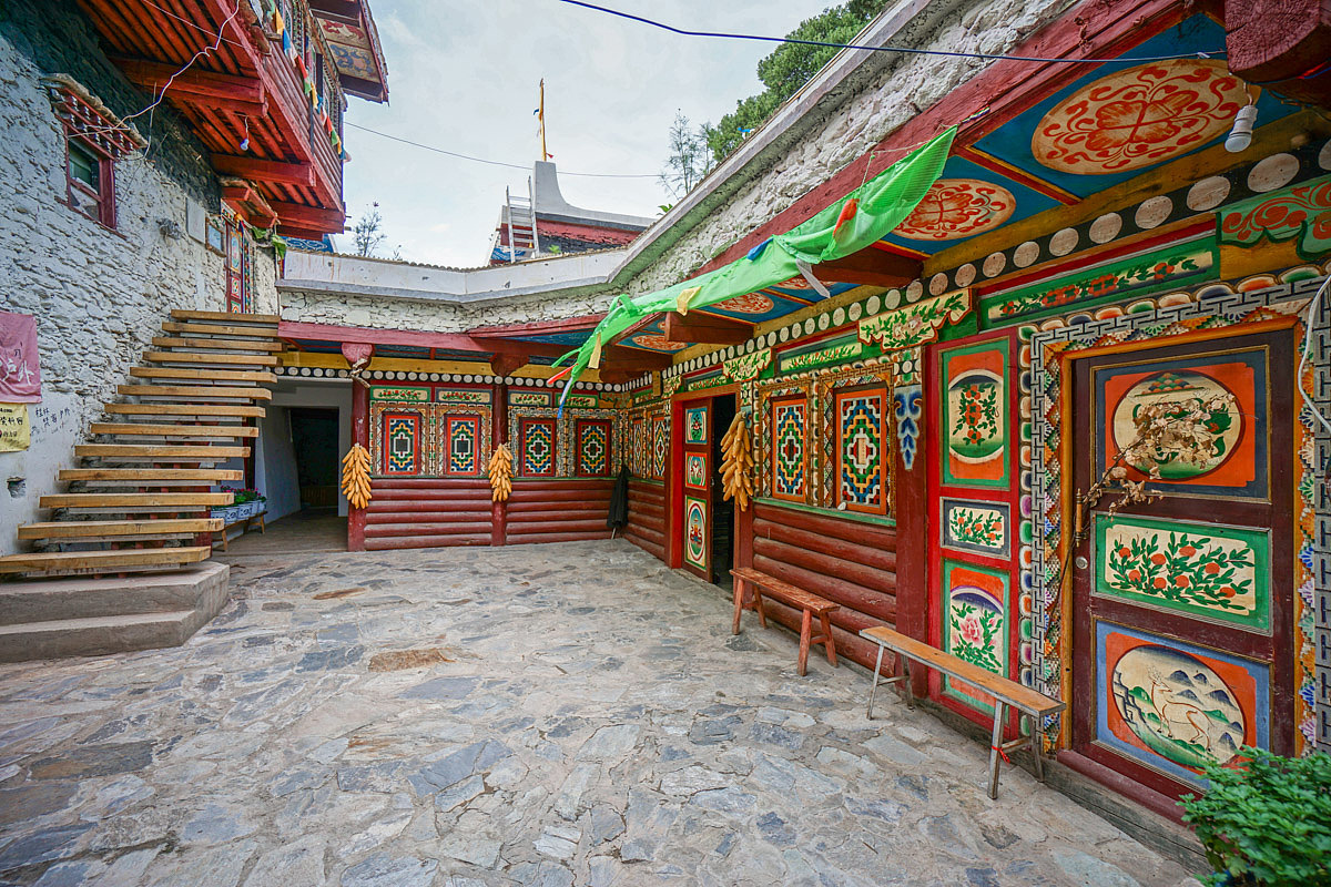 神仙居所甲居藏寨#【特色藏寨】7