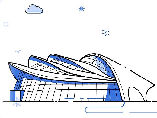 建筑图标