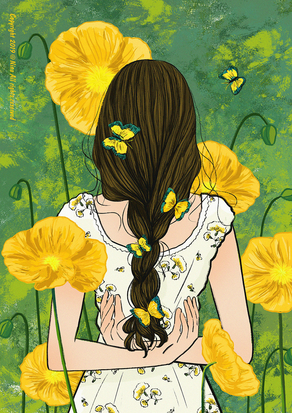 女孩（圖ZMTg2NzY4OTQw） - 藝術(shù)插畫 - 站酷設(shè)計師Joynii原創(chuàng)素材 - 站酷ZCOOL