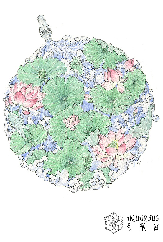 星座花语（图ZMjA2NTgxNjQ=） - 艺术插画 - 站酷设计师jdkk原创素材 - 站酷ZCOOL