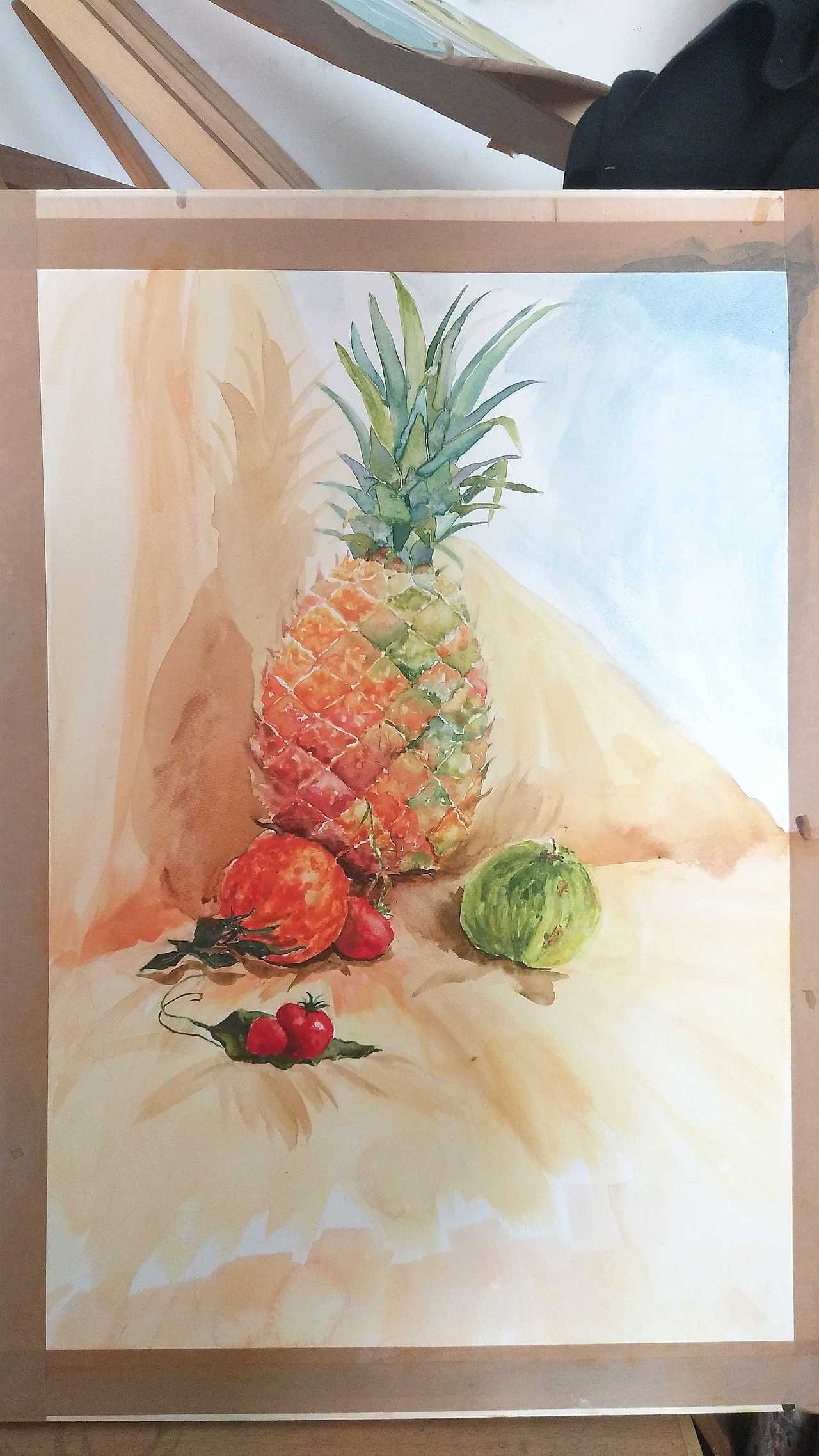 极其敷衍的写生作业