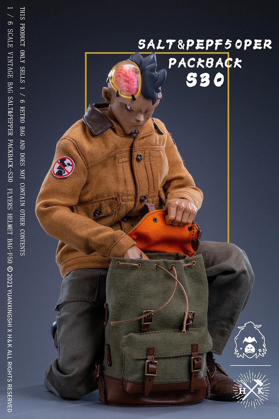 猿行師:聚潮系列单品背包--S30复古双肩包&F50头盔包(图ZMjY5MDUyOTAw) - 手办/模玩 - 站酷设计师猿行師原创素材 - 站酷ZCOOL