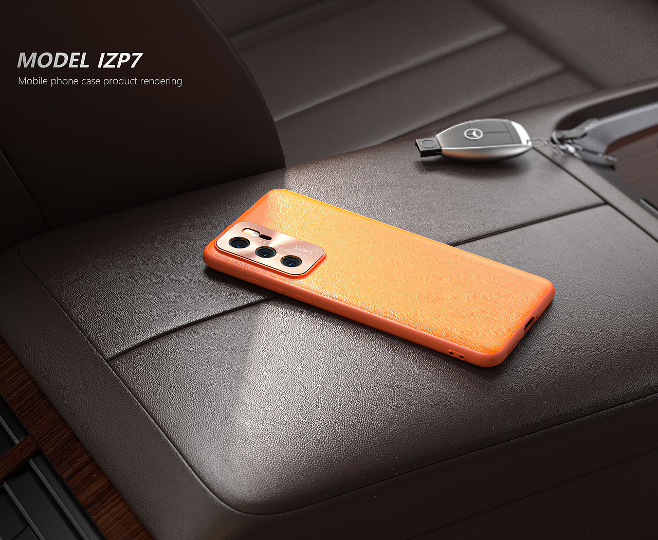 【手机壳 渲染】