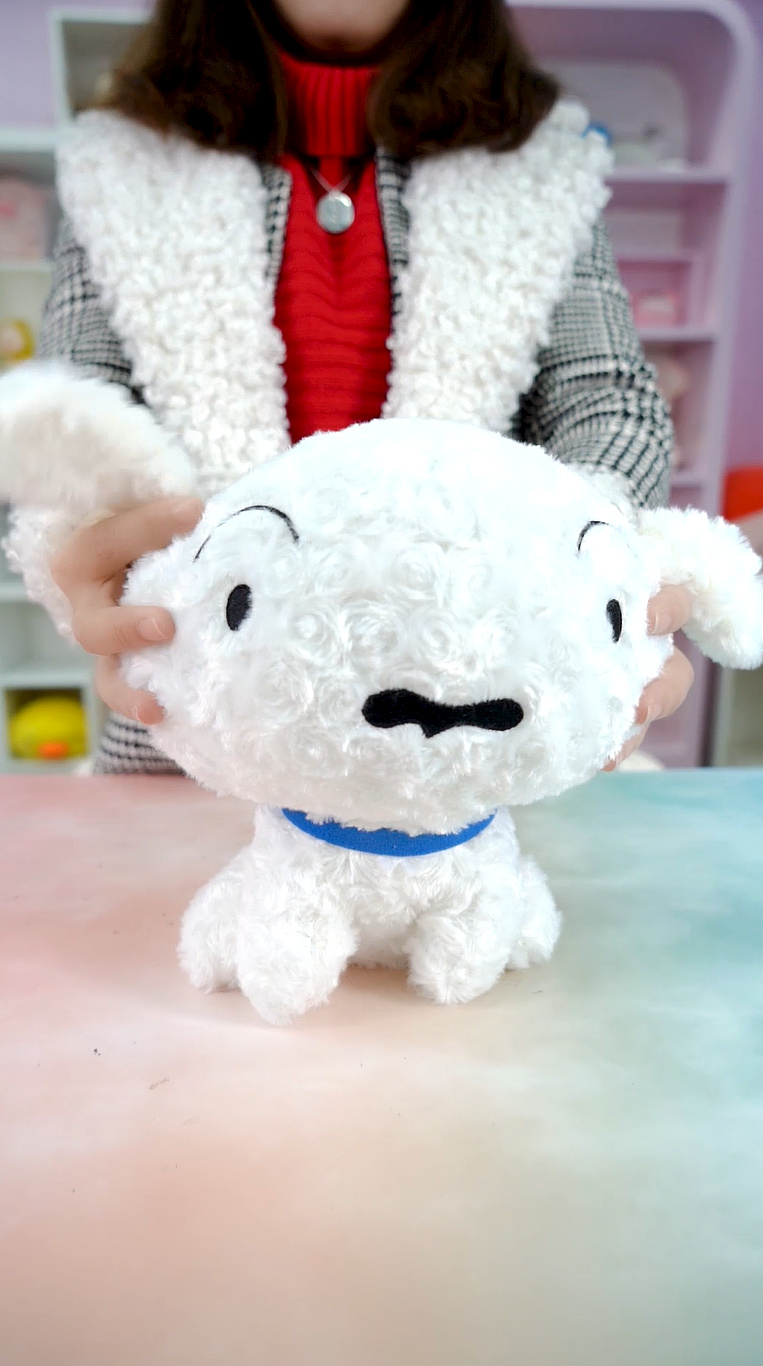 手工毛絨玩偶--蠟筆小新 小白（圖ZMjUzMDA5NjAw） - 玩具 - 站酷設(shè)計(jì)師萬物毛絨絨原創(chuàng)素材 - 站酷ZCOOL