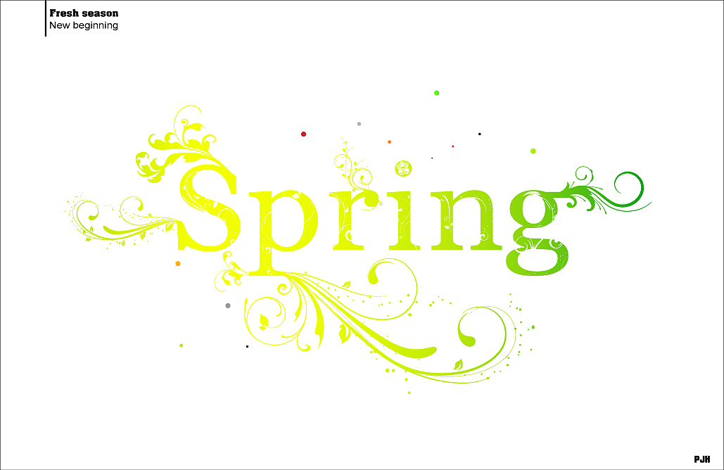 spring（图ZNzIxMjAw） - 字体/字形 - 站酷设计师nnn159原创素材 - 站酷ZCOOL