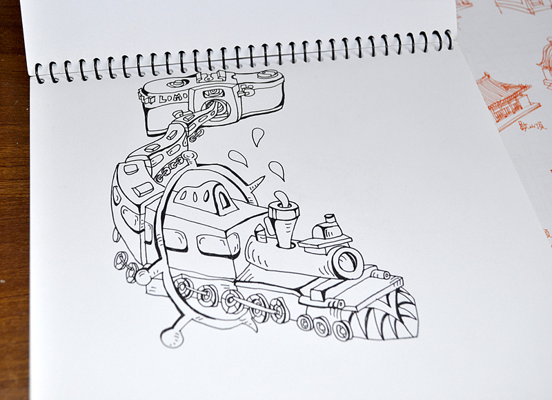 Sketch Book（图ZNjAwMDAyMA==） - 绘画 - 站酷设计师nesozheng原创素材 - 站酷ZCOOL