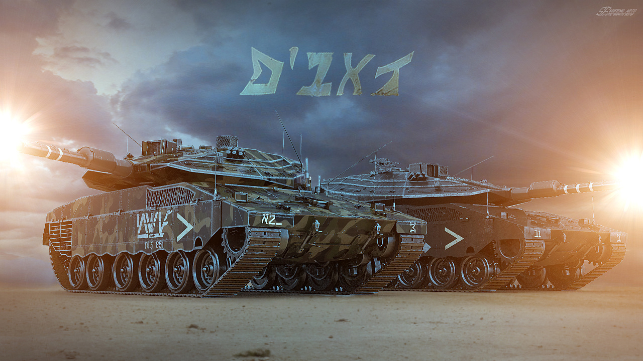 梅卡瓦主战坦克三维概念设计