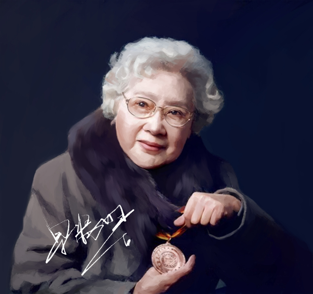 秦怡 作者:果酱女王_俞果 |纯艺术|绘画|画家俞果 - 原创作品