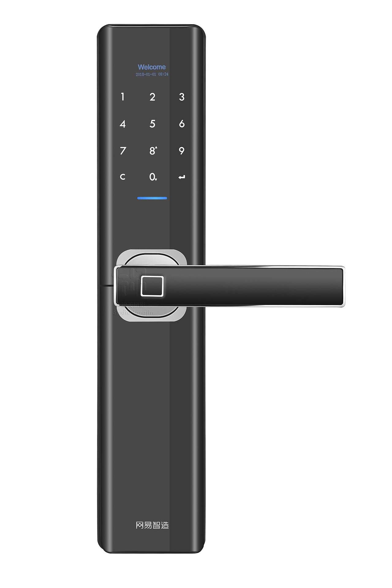 網(wǎng)易智造 智能門鎖（圖ZMjYzMjExNzEy） - 產(chǎn)品攝影 - 站酷設(shè)計(jì)師杭州舉袖為云原創(chuàng)素材 - 站酷ZCOOL