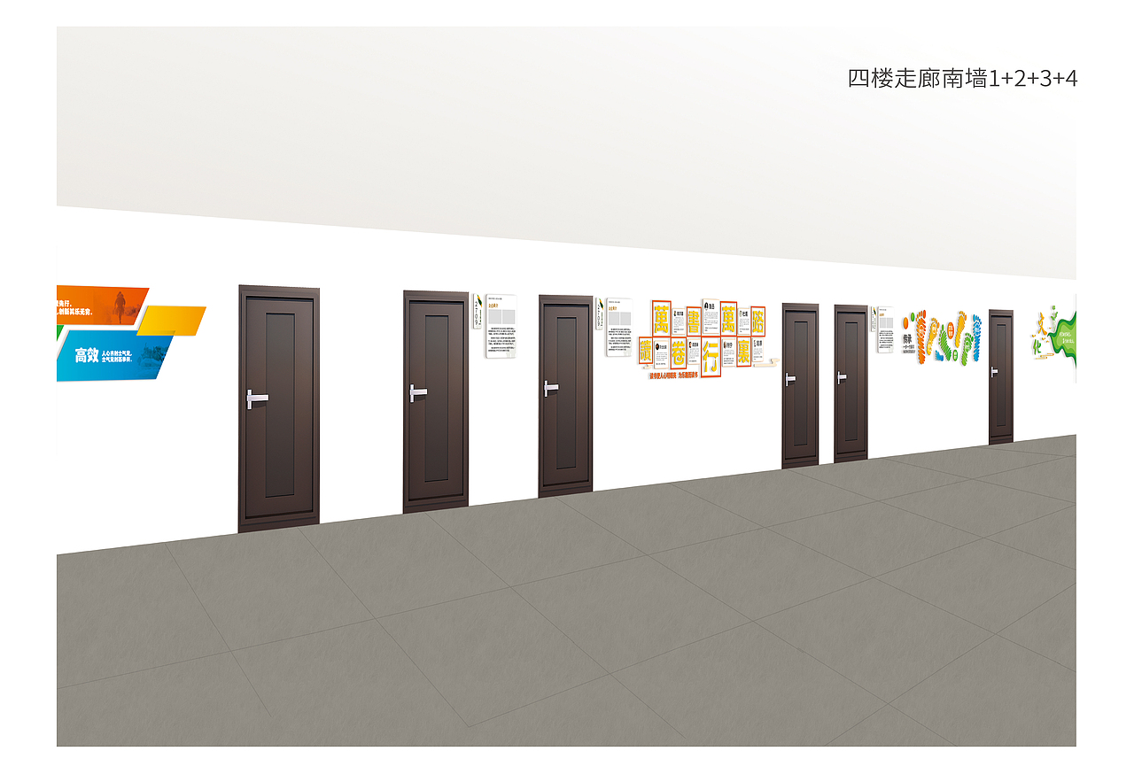 创业园走廊文化墙(20年)