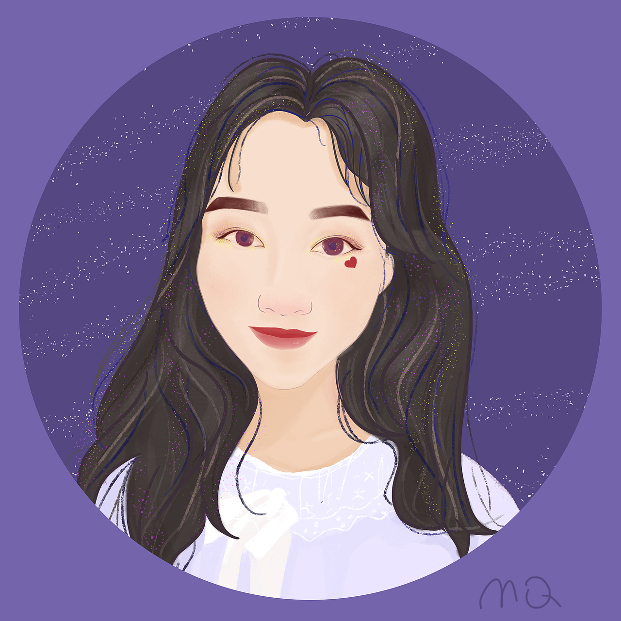 画了张自己（图ZMjA0MzU3MzQw） - 创作习作 - 站酷设计师梦奇MQ原创素材 - 站酷ZCOOL