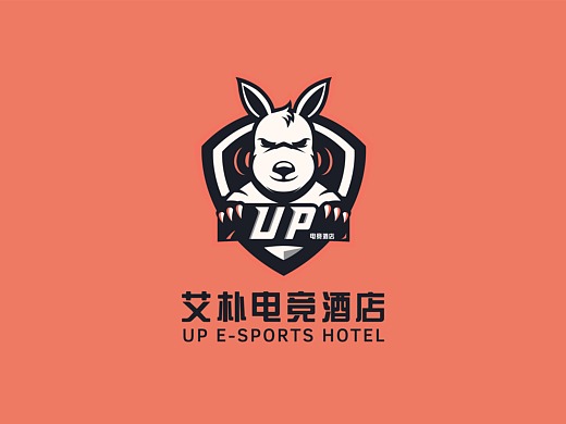 up电竞酒店品牌形象设计
