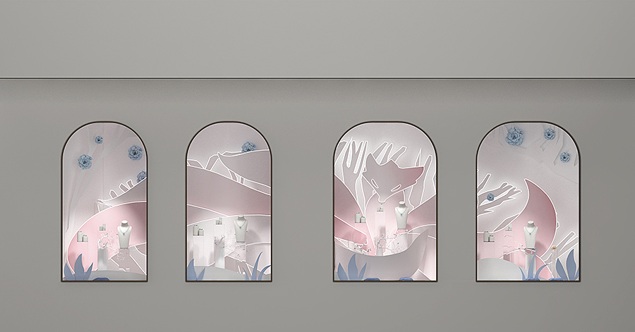 珠宝店橱窗设计