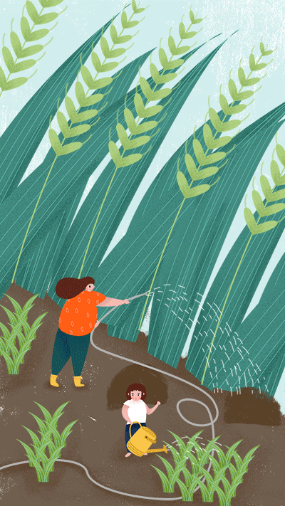 24节气GIF动态图（图ZMTcwNjEzMjg4） - 创作习作 - 站酷设计师甜甜玉原创素材 - 站酷ZCOOL