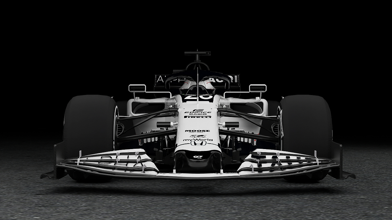 C4D | F1 2020赛季 Scuderia AlphaTauri（图ZMjM2MTY2MjY4） - 机械/交通 - 站酷设计师HYPERSHARE原创素材 - 站酷ZCOOL