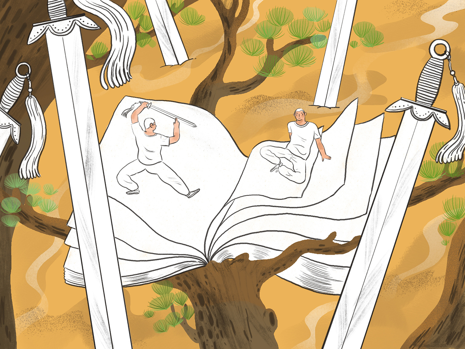 《读者原创》2017年部分插图