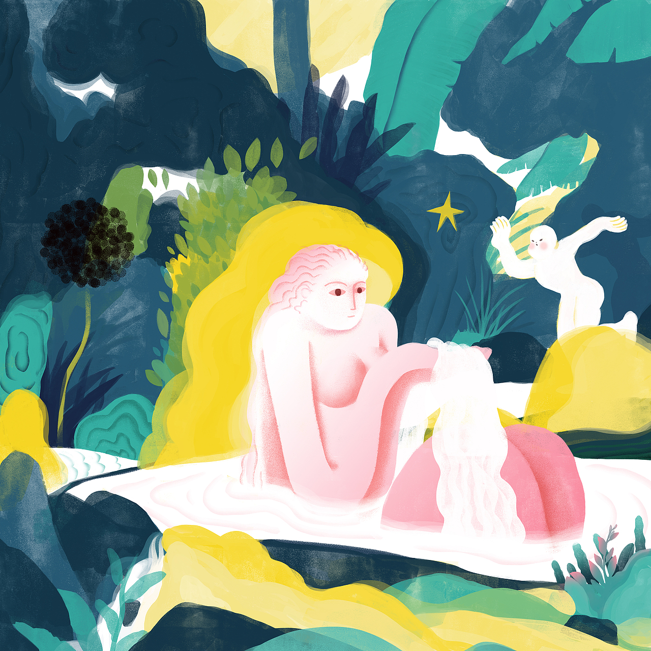 Stray Birds-飞鸟集（图ZMjM0MTUzNzEy） - 商业插画 - 站酷设计师野块yekuai原创素材 - 站酷ZCOOL