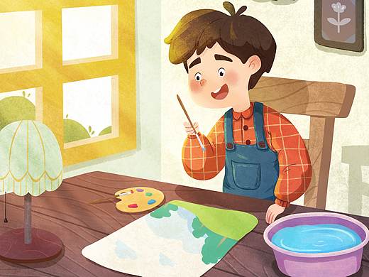 画画的小男孩（个人主页-ZNTAxMzgwNjQ=） - 绘本 - 站酷设计师无刻哩里原创素材 - 站酷ZCOOL