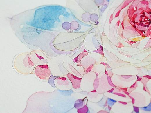 画过的花花们做成了胶带~