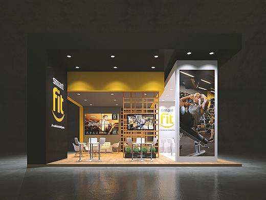 Fit展会设计效果图